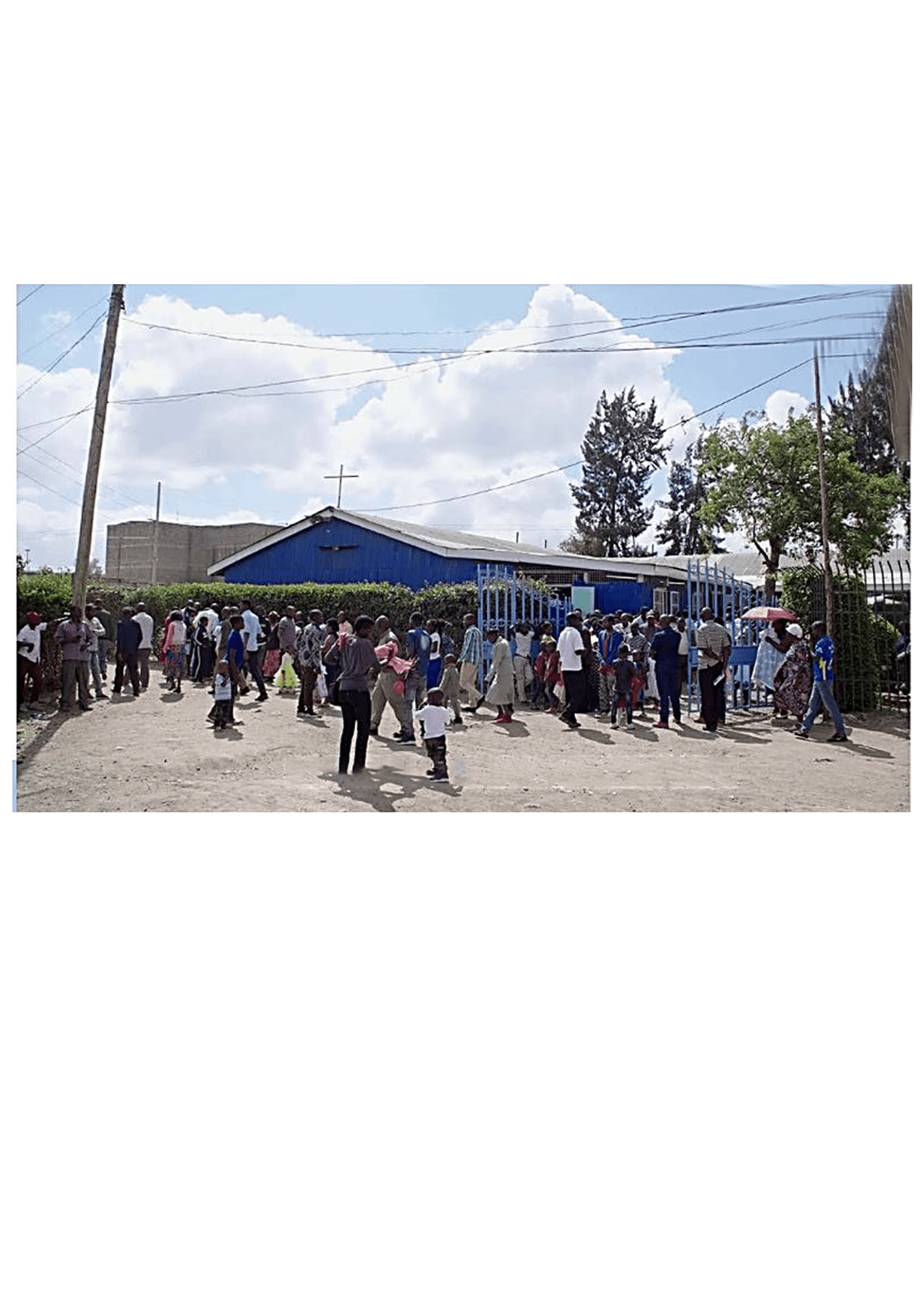 Community gatherings during construction